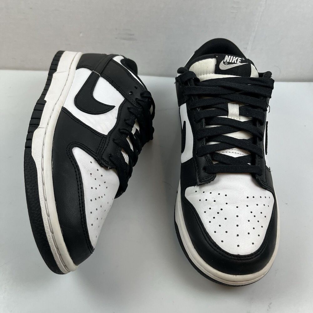 Nike Dunk Low Retro Panda Black White Men’s Size 7 DD1391-100